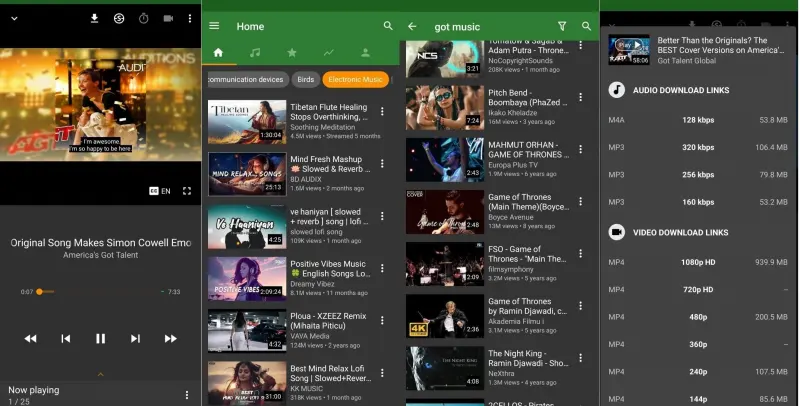 Fitur Unggulan YMusic APK