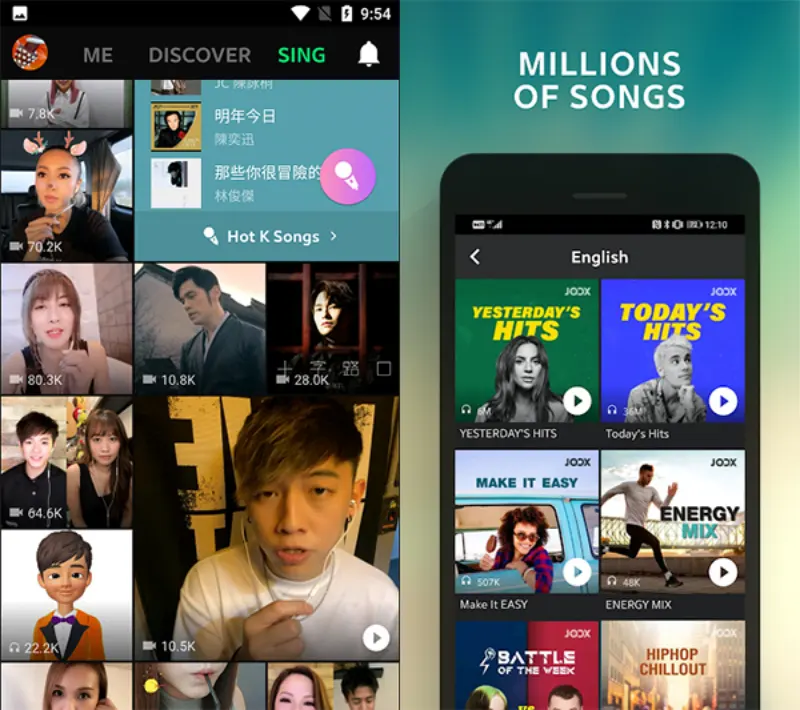 Perpustakaan musik multinasional yang masif