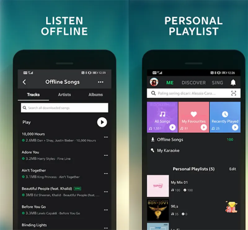 Rekomendasi playlist pintar sesuai suasana hati
