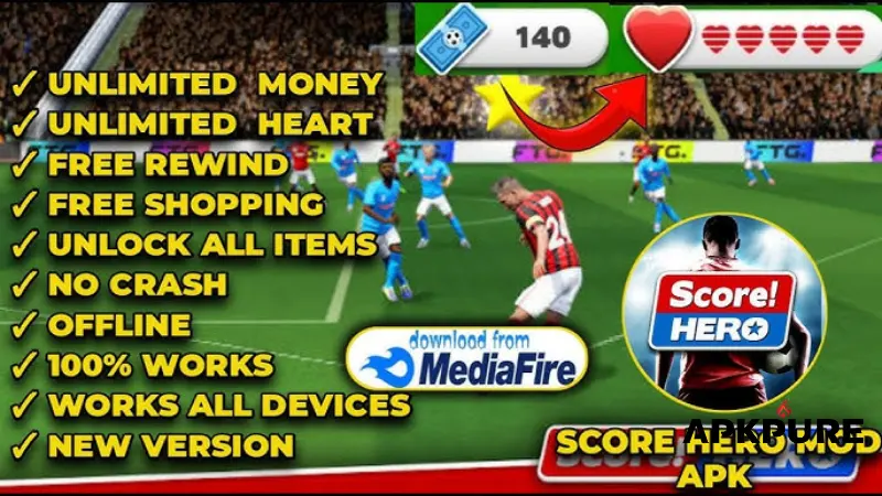 Fitur Unggulan Score Hero Mod APK 