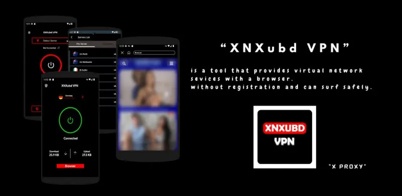 Fitur Unguulan XNXubd VPN Browser APK